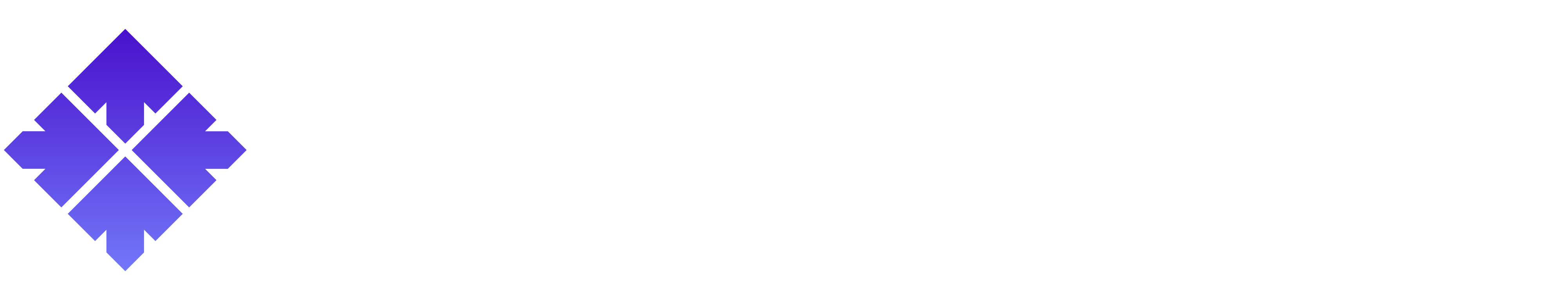 Manhattan Skyline Logo White