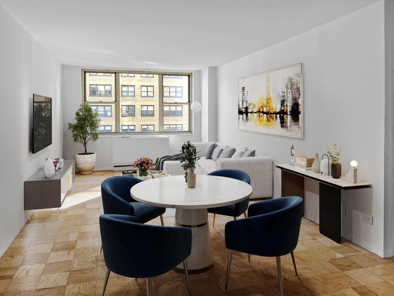 Habitat G Line Living Room Staged - 6G