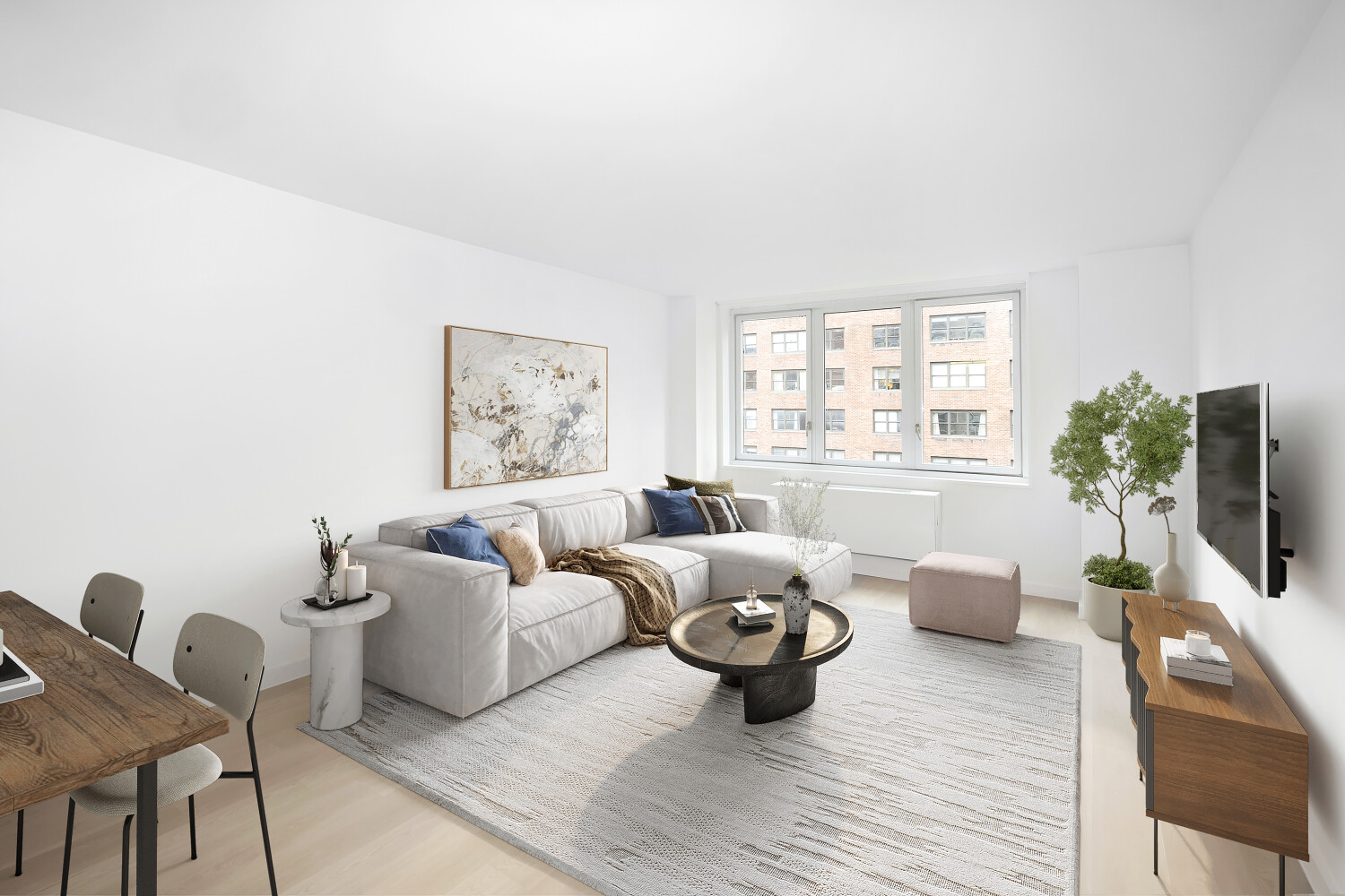 The Murray Hill G Line Living Room Staged 2 - 16G