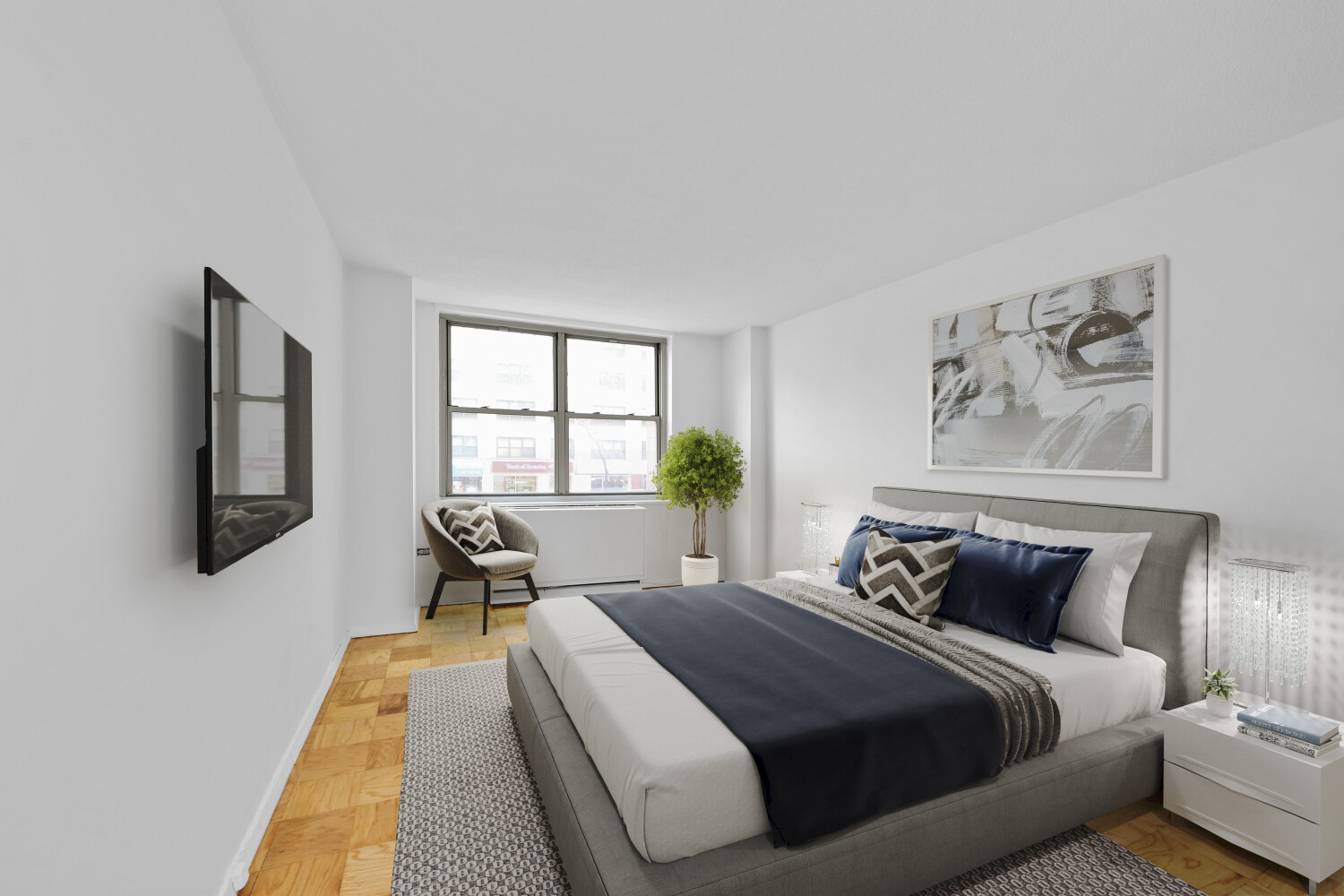 Habitat G Line Bedroom Staged - 2G